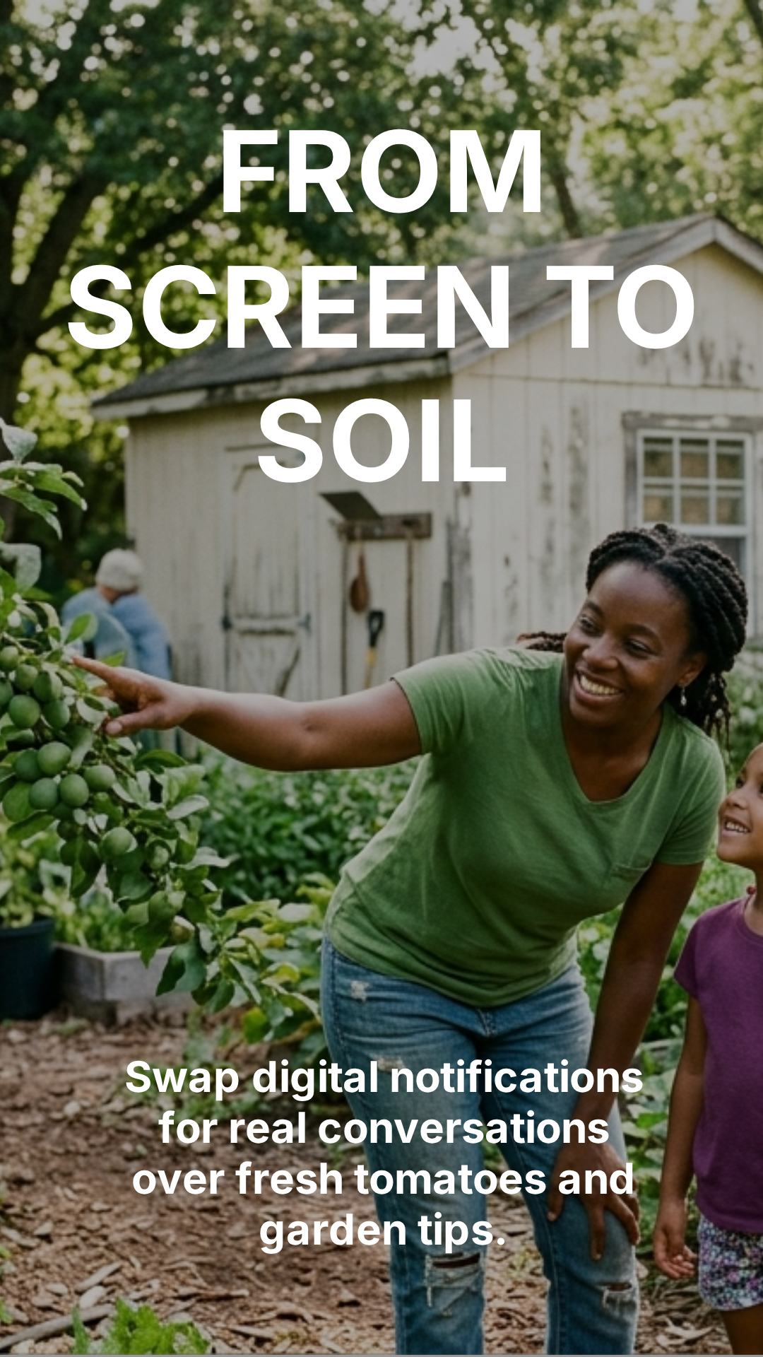 From Screen to Soil campaign sample